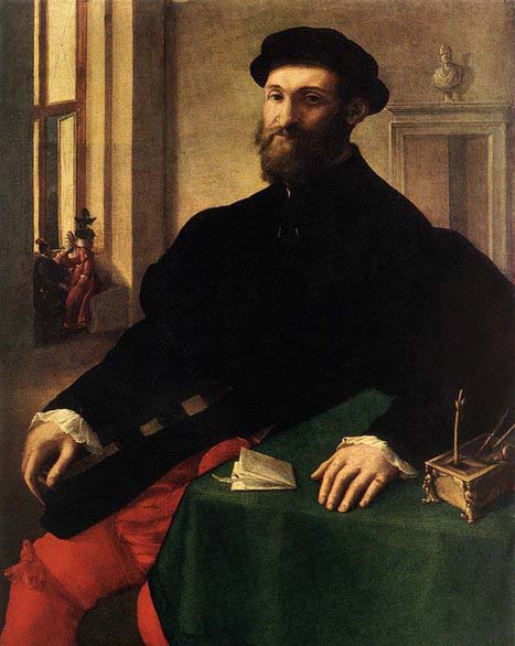 CAMPI, Giulio Portrait of a Man - Oil on canvas